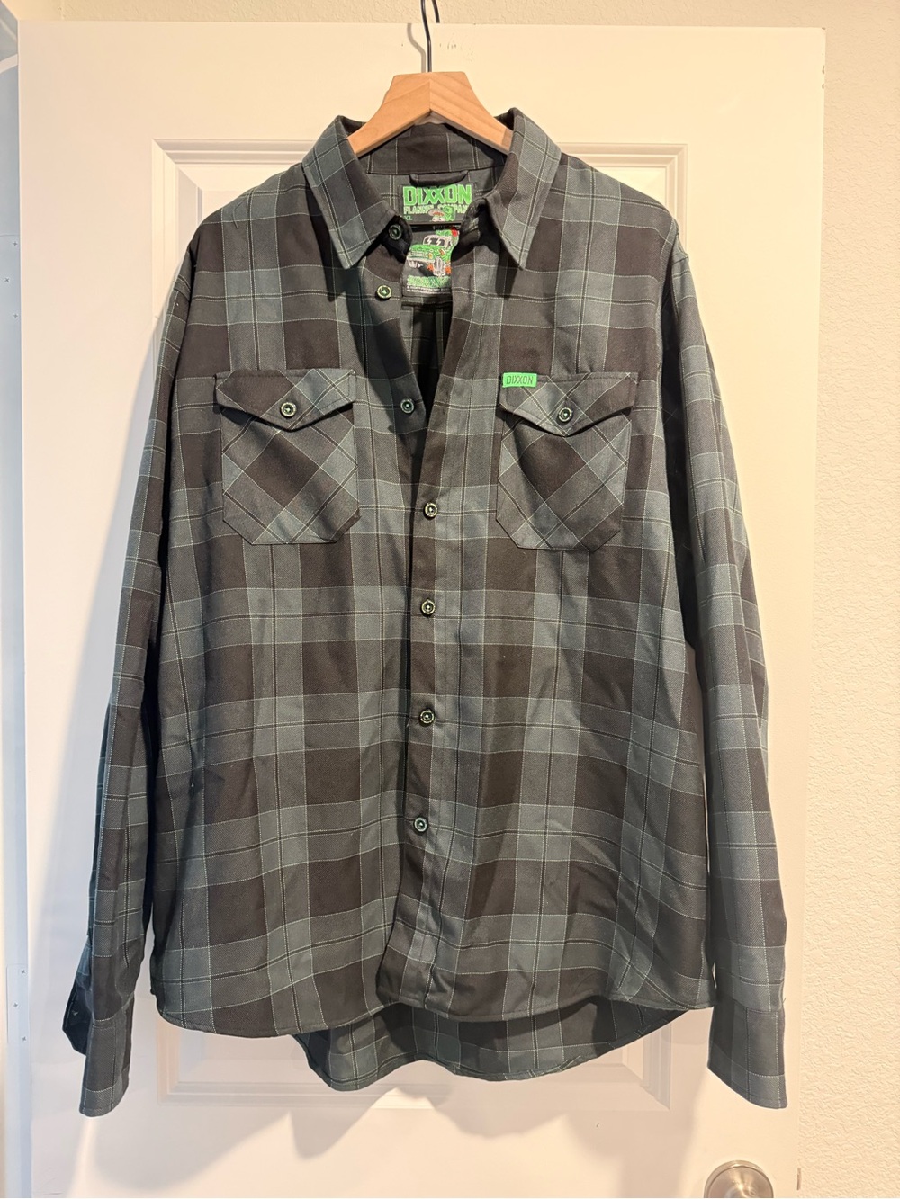 DIXXON Flannel- Adrenaline- XL
